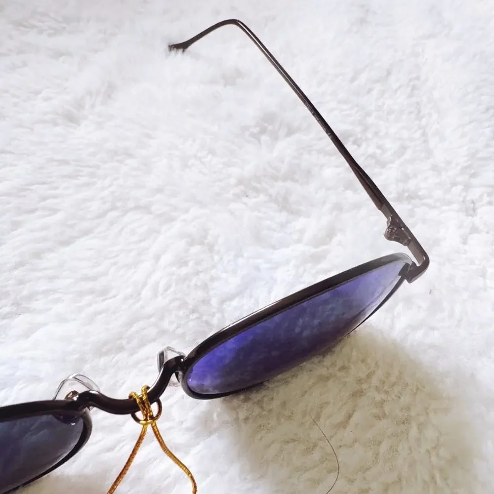 Blaine Bright Blue Polarized Mirrored Sunglasses
